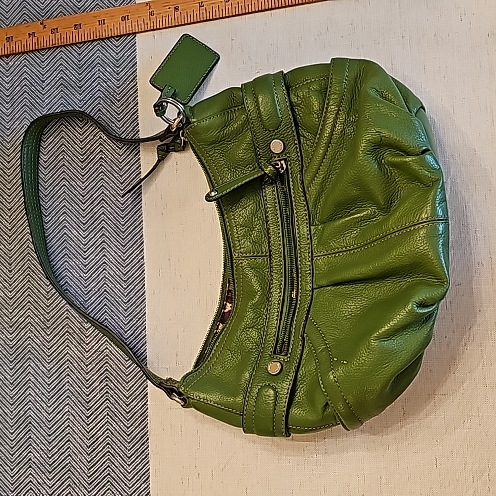 Tiginanello sage green purse